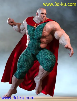 3D打印模型dForce Chronicles of the Heroes Outfit for Genesis 8 Males的图片