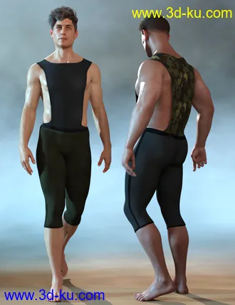 3D打印模型dForce Chronicles of the Heroes Outfit for Genesis 8 Males的图片