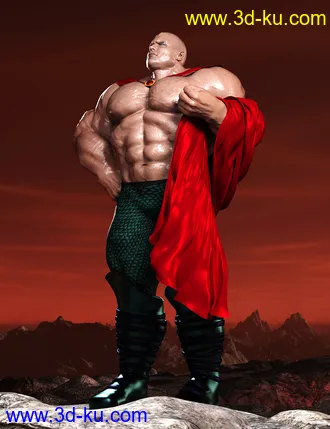 3D打印模型dForce Chronicles of the Heroes Outfit for Genesis 8 Males的图片