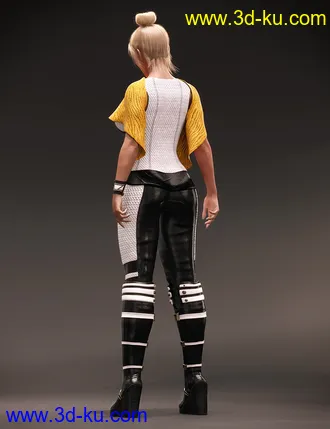 3D打印模型dForce Communications Officer for Genesis 8 Females的图片