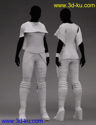 3D打印模型dForce Communications Officer for Genesis 8 Females的图片