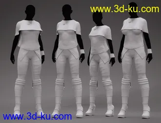 3D打印模型dForce Communications Officer for Genesis 8 Females的图片