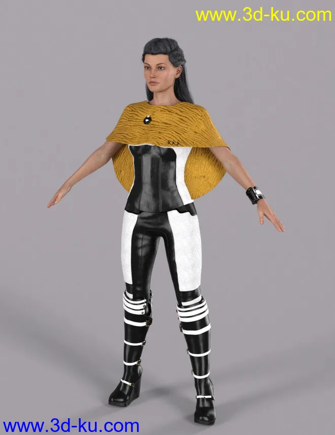 dForce Communications Officer Textures模型的图片1