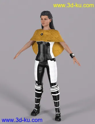 3D打印模型dForce Communications Officer Textures的图片