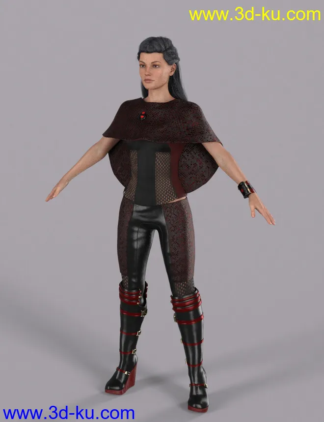 dForce Communications Officer Textures模型的图片2