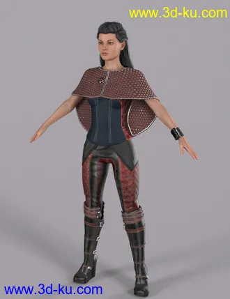 3D打印模型dForce Communications Officer Textures的图片