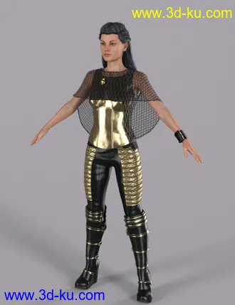 3D打印模型dForce Communications Officer Textures的图片