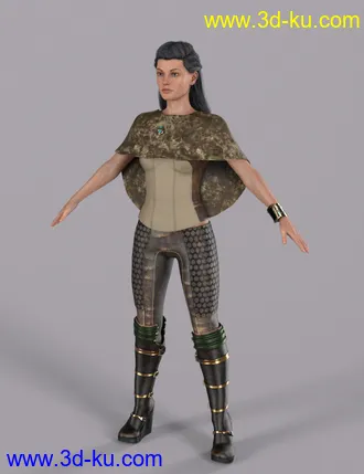 3D打印模型dForce Communications Officer Textures的图片