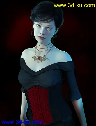3D打印模型dForce Dark Shadows for Genesis 8 Females的图片