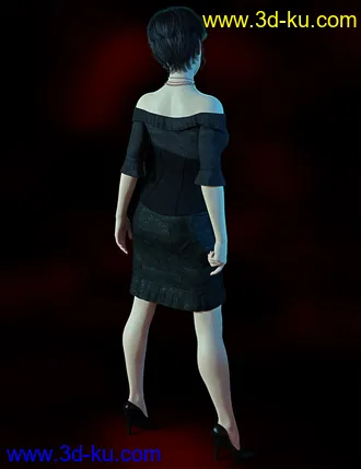 3D打印模型dForce Dark Shadows for Genesis 8 Females的图片