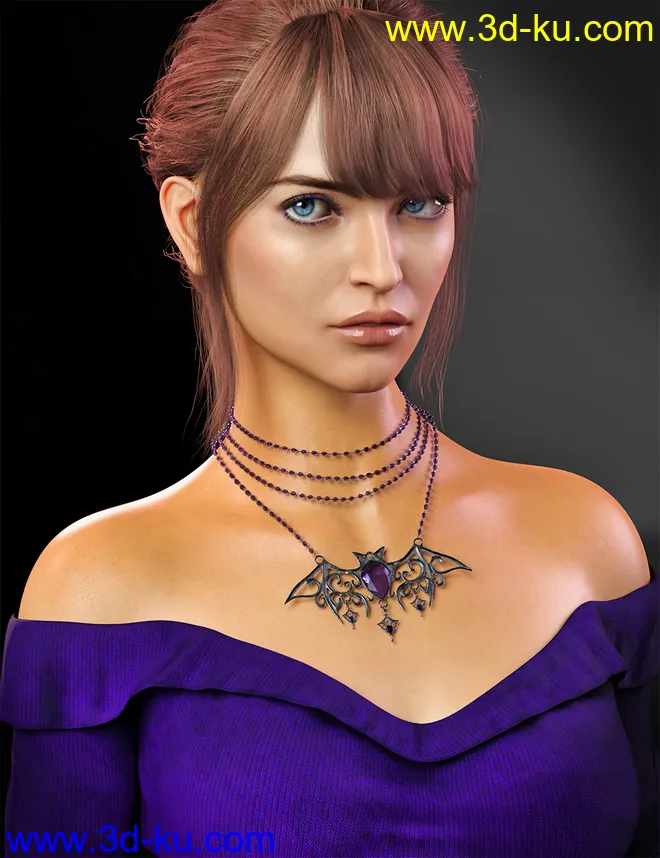 dForce Dark Shadows for Genesis 8 Females模型的图片5