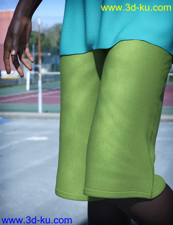 dForce Dash Outfit for Genesis 8 and 8.1 Males Bundle模型的图片8