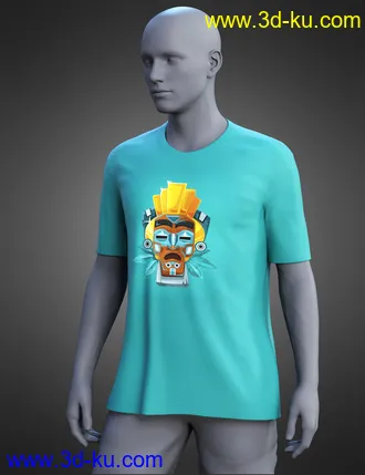 3D打印模型dForce Dash Outfit for Genesis 8 and 8.1 Males Bundle的图片