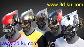 3D打印模型dForce Dash Outfit for Genesis 8 and 8.1 Males Bundle的图片