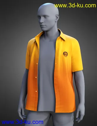 3D打印模型dForce Dash Outfit for Genesis 8 and 8.1 Males Bundle的图片