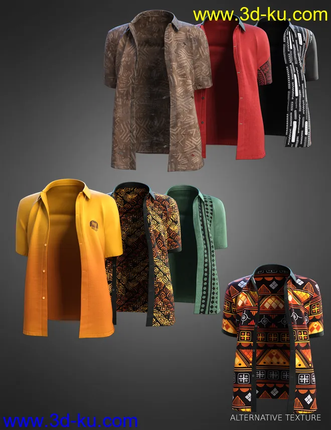 dForce Dash Outfit for Genesis 8 and 8.1 Males Bundle模型的图片25