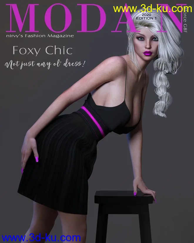 dforce Foxy Chic G8F模型的图片1