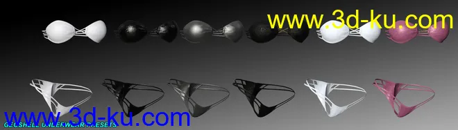 dForce HD Wet and Dry Classic Dress for Genesis 8 Female(s)模型的图片7