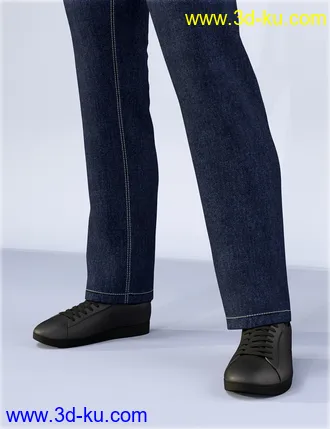 3D打印模型dForce HnC Leather Jacket Outfit for Genesis 8 Males的图片
