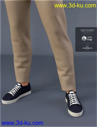3D打印模型dForce HnC Shirt Jacket Outfit for Genesis 8 Males的图片