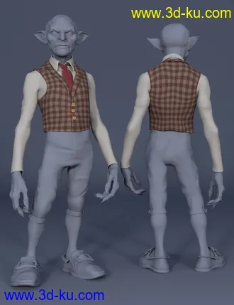 3D打印模型dForce Leprechaun Outfit for Genesis 8 Males Bundle的图片