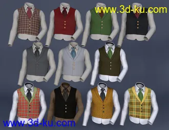3D打印模型dForce Leprechaun Outfit for Genesis 8 Males Bundle的图片