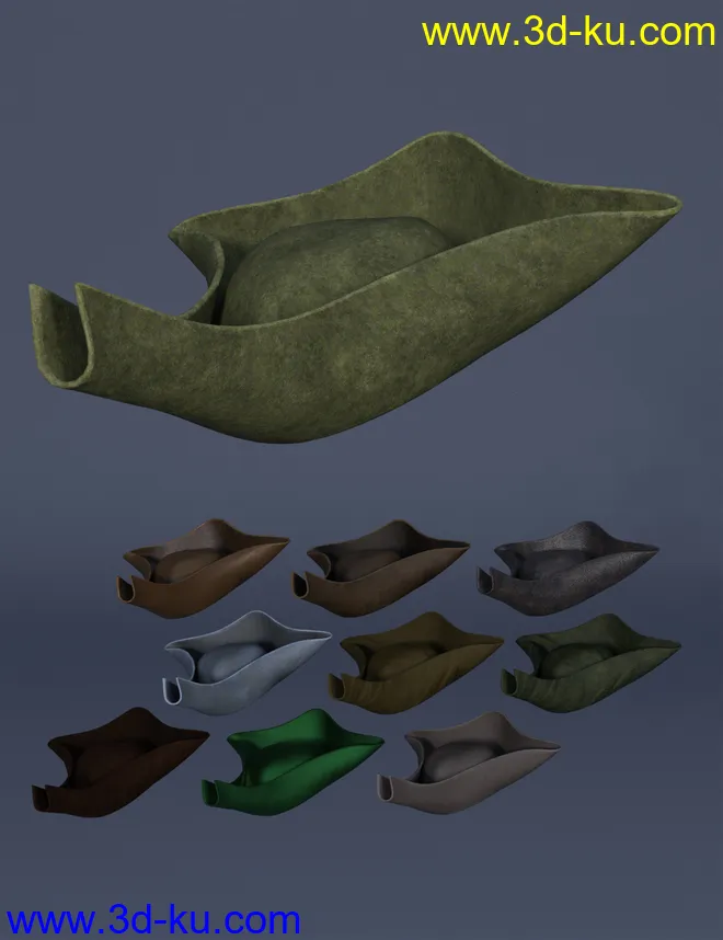 dForce Leprechaun Outfit for Genesis 8 Males Bundle模型的图片8