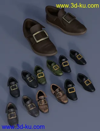 3D打印模型dForce Leprechaun Outfit for Genesis 8 Males Bundle的图片