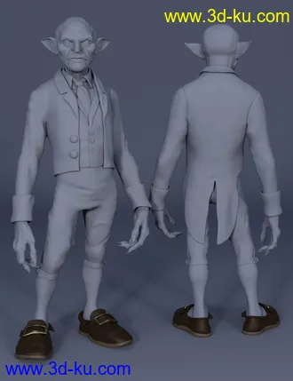 3D打印模型dForce Leprechaun Outfit for Genesis 8 Males Bundle的图片