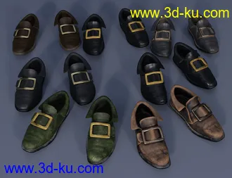 3D打印模型dForce Leprechaun Outfit for Genesis 8 Males Bundle的图片