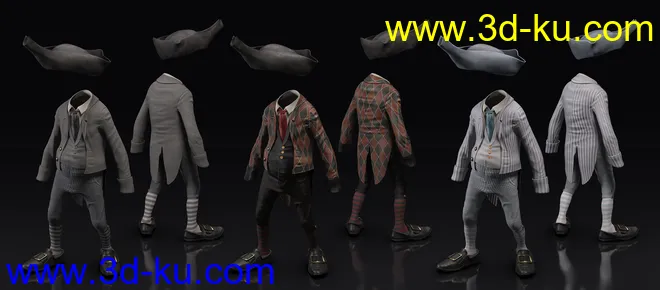 dForce Leprechaun Outfit for Genesis 8 Males Bundle模型的图片28