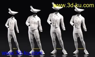 3D打印模型dForce Leprechaun Outfit for Genesis 8 Males Bundle的图片