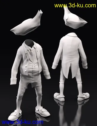 3D打印模型dForce Leprechaun Outfit for Genesis 8 Males Bundle的图片