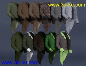 3D打印模型dForce Leprechaun Outfit for Genesis 8 Males Bundle的图片