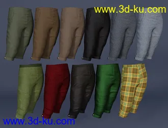 3D打印模型dForce Leprechaun Outfit for Genesis 8 Males Bundle的图片