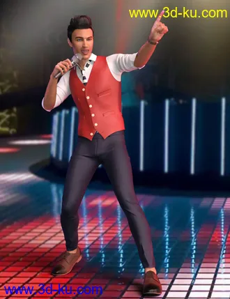 3D打印模型dForce Oxford Outfit for Genesis 8 Male(s)的图片