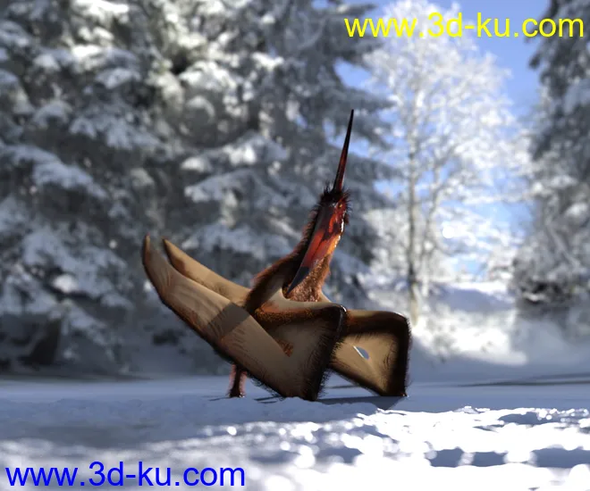 dForce Pteranodon by AM模型的图片10