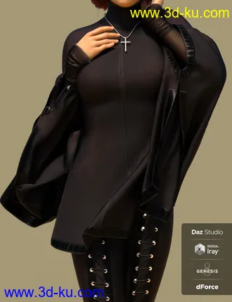 3D打印模型dForce RockyShoo Outfit for Genesis 8 Female(s)的图片