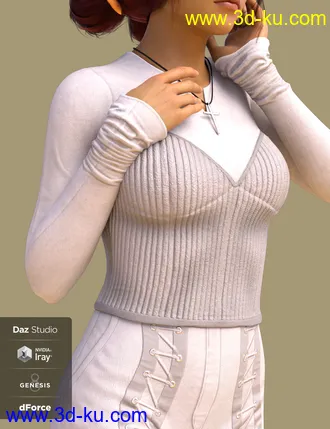 3D打印模型dForce RockyShoo Outfit for Genesis 8 Female(s)的图片