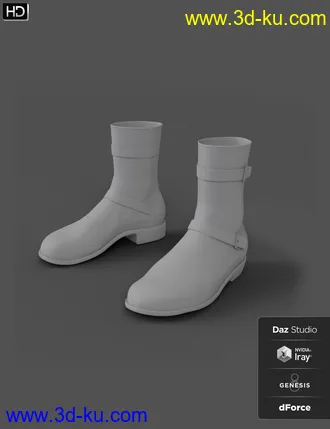 3D打印模型dForce Space Tech Utility Jumpsuit for Genesis 8 Female(s)的图片