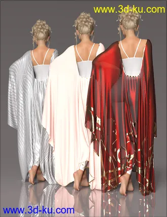 3D打印模型dForce VYK Romantic Boho for Genesis 3, 8, and 8.1的图片