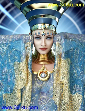 3D打印模型dForce VYK Romantic Boho for Genesis 3, 8, and 8.1的图片