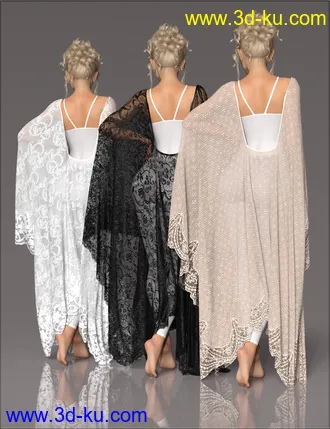 3D打印模型dForce VYK Romantic Boho for Genesis 3, 8, and 8.1的图片