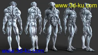 3D打印模型Doom Demon HD for Genesis 8 Male的图片