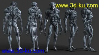 3D打印模型Doom Demon HD for Genesis 8 Male的图片