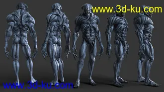 3D打印模型Doom Demon HD for Genesis 8 Male的图片