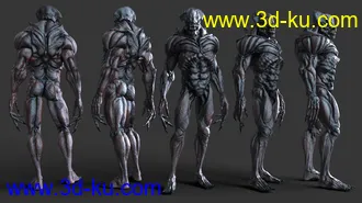 3D打印模型Doom Demon HD for Genesis 8 Male的图片