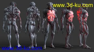 3D打印模型Doom Demon HD for Genesis 8 Male的图片