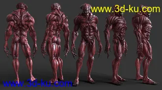 3D打印模型Doom Demon HD for Genesis 8 Male的图片