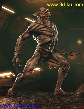 3D打印模型Doom Demon HD for Genesis 8 Male的图片